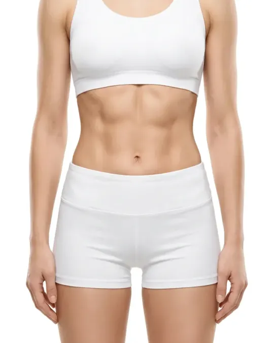 Abdominoplastia em Pedro Juan Caballero — abdômen definido após cirurgia plástica